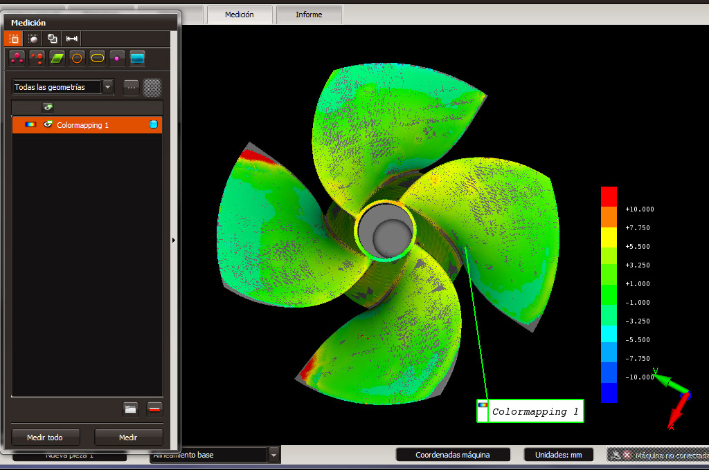 colormapping servicios de medicion